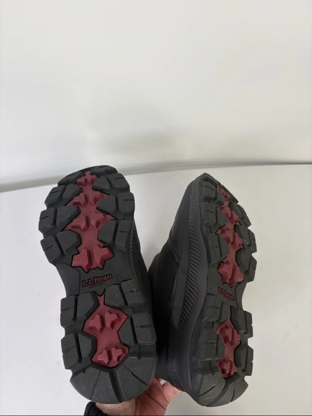 💐 L.L. Bean waterproof Tek 2.5 Black Quilted Insulated Winter Boots